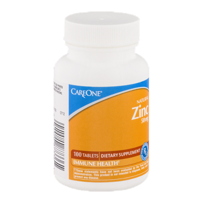 CareOne Natural Zinc Tablets 50 mg - 100 CT
