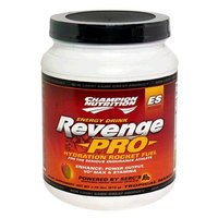 Champion Nutrition Revenge Pro Energy Drink, Tropical Mango, 28-Ounce Plastic Jar