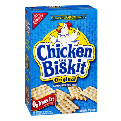 Nabisco Chicken in a Biskit Original Baked Snack Crackers