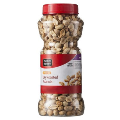 market pantry Market Pantry Dry Roasted Unsalted Peanuts 16 oz
