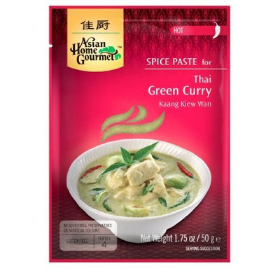 Asian Home Gourmet, Thai Green Curry, 1.75-Ounce Packages (Pack of 12)