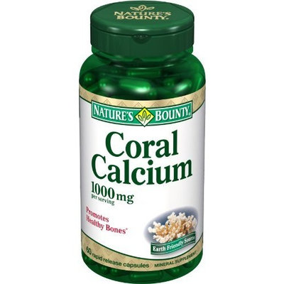 Nature's Bounty Coral Calcium, 1000mg, 60 Capsules