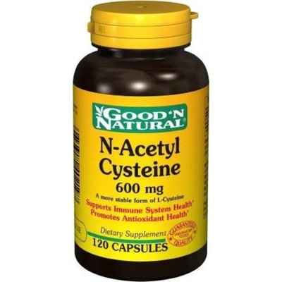 Good 'N Natural N-Acetyl Cysteine 600 mg - 120 caps,(Good'n Natural)