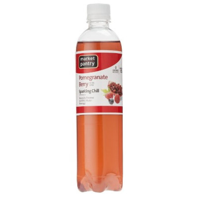 market pantry Market Pantry Pomegranate Berry Sparkling Chill Water Beverage 17 oz