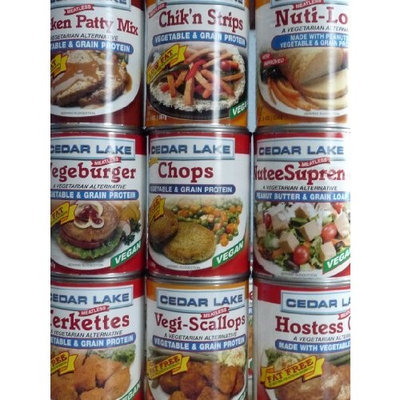 Cedar Lake Variety Pack - 12 Cans (Vegetarian)