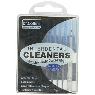 Dr. Collins Interdental Clearners Medium, 10 Count Packages