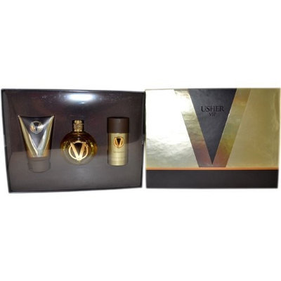 Usher Vip Men Eau-de-toilette Spray, Shower Gel, Deodorant Stick by Usher
