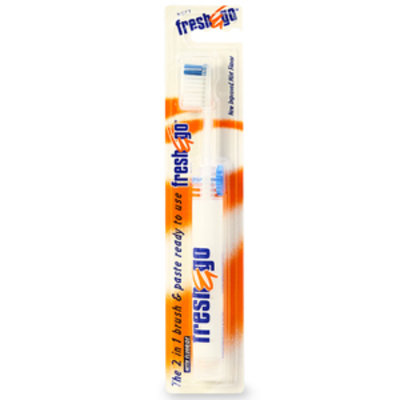Fresh & Go 2-in-1 Brush & Paste Toothbrush