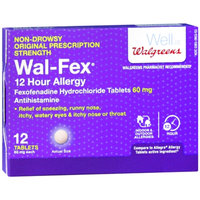 Walgreens Fexofenadine Hcl 60Mg Tablets