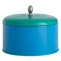 Illume Essential Color Block Tin Candle, Blue Coral, 11.9 oz