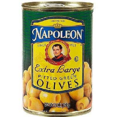 Napolean Fireplaces Napoleon Co. Green Pitted Olives (12x6OZ )