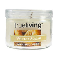 trueliving TrueLiving Small Round Jar Candle - Vanilla Sugar