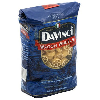 Davinci Wagon Wheels Pasta, 16 oz (Pack of 12)