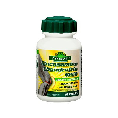 Finest Glucosamine Chondroitin MSM Double Strength Caplets