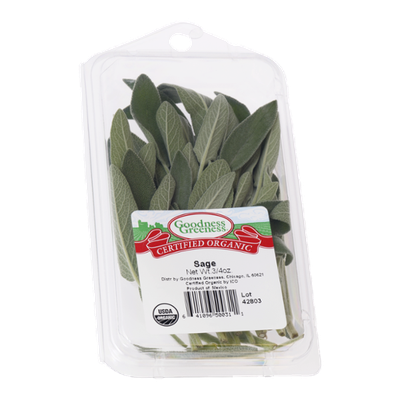 Goodness Greeness Sage Herbs - Organic