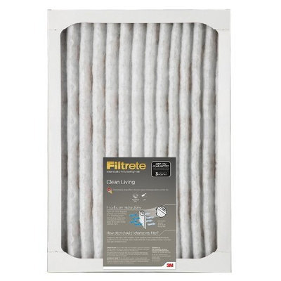3M Filtrete Clean Living Basic Dust Filter, MPR 300, 20 x 25 x 1-Inches, 6-Pack