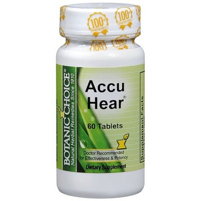 Botanic Choice Accu Hear Dietary Supplement Tablets