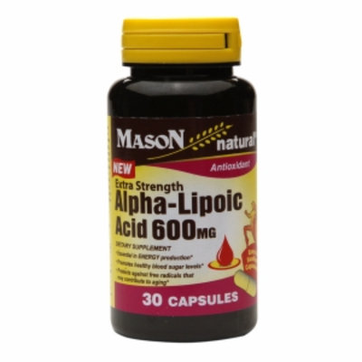 Mason Natural Extra Strength Alpha-Lipoic Acid 600mg, Capsules, 30 ea