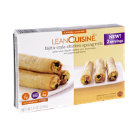 Lean Cuisine Fajita-Style Chicken Spring Rolls