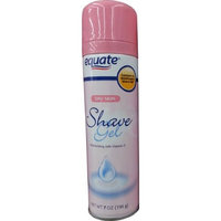 Equate Dry Skin Shave Gel With Vitamin E, 7oz, Compare to Skintimate Shave Gel