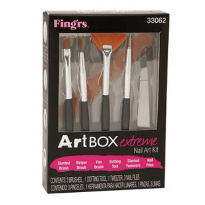 Fing'rs Heart 2 Art Nail Art Kit, Art Box Extreme, 1 set