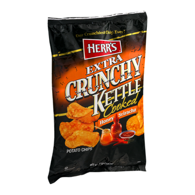 Herr's® Extra Crunchy Kettle Cooked Potato Chips Honey Sriracha