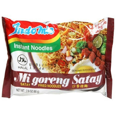 Indomie Fried Noodle, Satay, 2.82-Ounce (Pack of 30)
