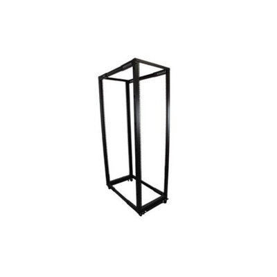 StarTech.com 42U Adjustable Depth Open Frame 4 Post Server Rack Cabinet - Flat Pack w/ Casters, Levelers and Cable Manag