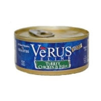 Verus Turkey, Chicken and Ocean Fish Canned Wet Cat Food (5.5 oz.) (Set of 24)