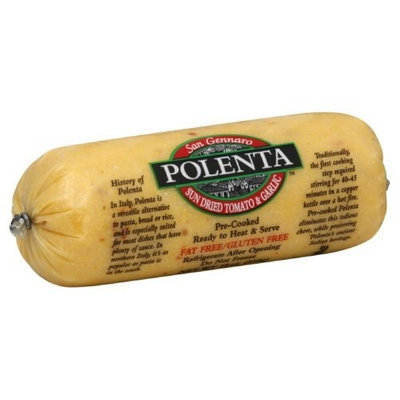 San Gennaro Polenta Sun Dried Tomato & Garlic, 18-Ounce (Pack of 6)