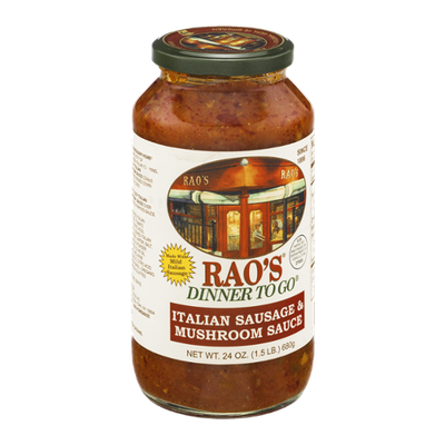 Rao's Dinner To Go Italian Suasage & Mushroom Sauce