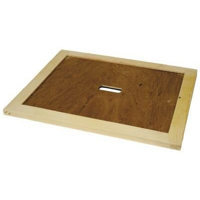 Harvest Lane Honey Beehive Inner Cover with Bee Escape Hole