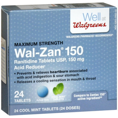 Walgreens Wal Zan 150Mg Cool Mint Tablets