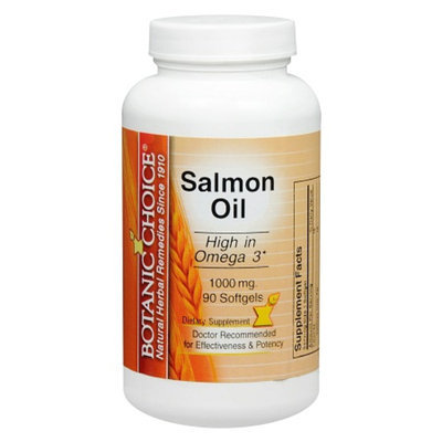 Botanic Choice Salmon Oil 1000 mg Dietary Supplement Softgels