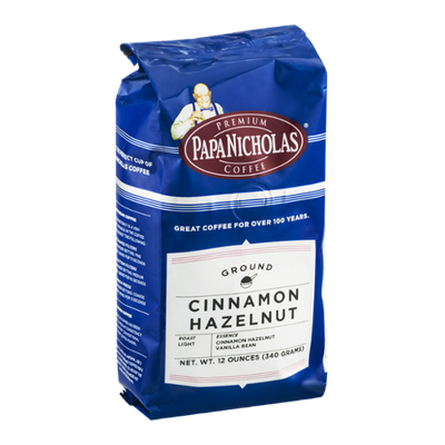 Papa Nicholas Coffee Ground Cinnamon Hazelnut Light