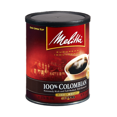 Melitta European Indulgence 100% Colombian Medium Roast Coffee