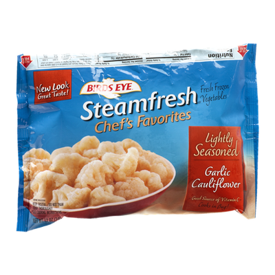 Birds Eye Steamfresh Chef's Favorites Lightly Seasoned Garlic Cauliflower