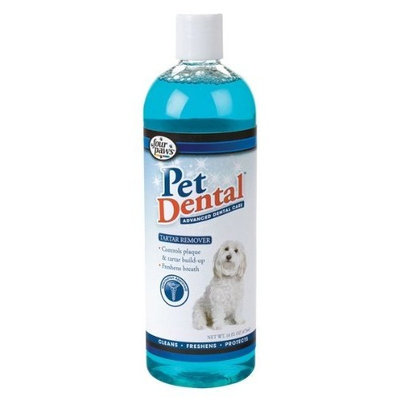 Four Paws Pet Dental Liquid Tartar Remover Liquid 16 Fl OZ