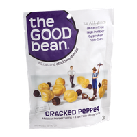 The Good Bean All Natural Chickpea Snacks! Cracked Pepper