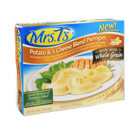 Mrs. T's Potato and 5 Cheese Blend Pierogies Made with Whole Grain - 12 CT