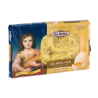 Gia Russa Pasta Nest All'uovo Egg Angel Hair - 4 CT