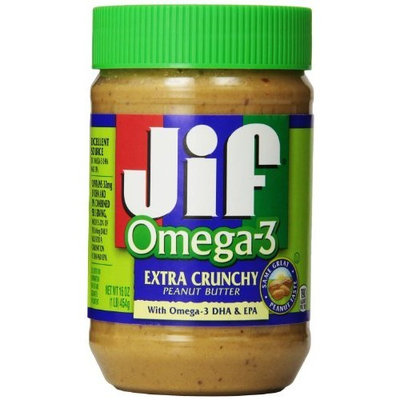 Jif Omega-3 Crunchy Peanut Butter