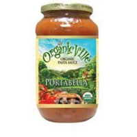 Organicville Organic Pasta Sauce, Portabella Mushroom 25 oz. (Pack of 12)