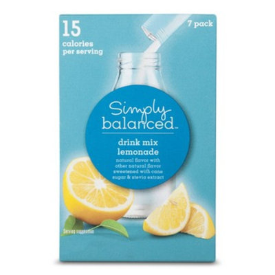Simply Balanced Lemonade Drink Mix Packets 7 ct
