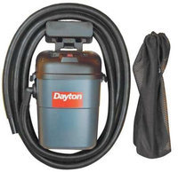 DAYTON 13J020 HangUp Wet/Dry Vacuum, 3.5 HP, 3.5 gal.