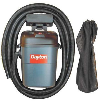 DAYTON 13J020 HangUp Wet/Dry Vacuum, 3.5 HP, 3.5 gal.