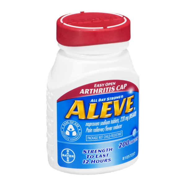 Aleve Tablets with Easy Open Arthritis Cap