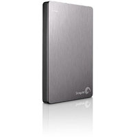 Seagate Backup Plus 1TB Slim Portable External Hard Drive, Silver