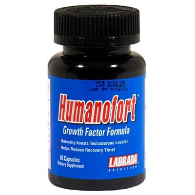 Labrada Nutrition Humanofort Growth Factor Capsules, 60-Count Bottle