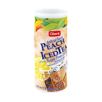 Giant Peach Iced Tea Sugar Free Drink Mix- 6 CT